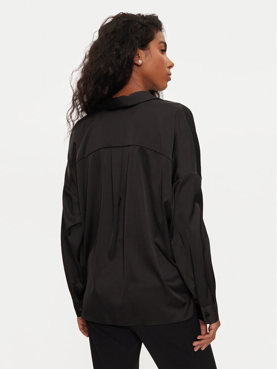 Imperial Imperial Košulja CJF4IDG Crna Loose Fit