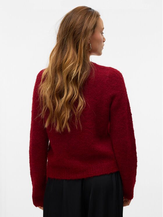 Vero Moda Vero Moda Kardigan Novah 10320496 Crvena Regular Fit