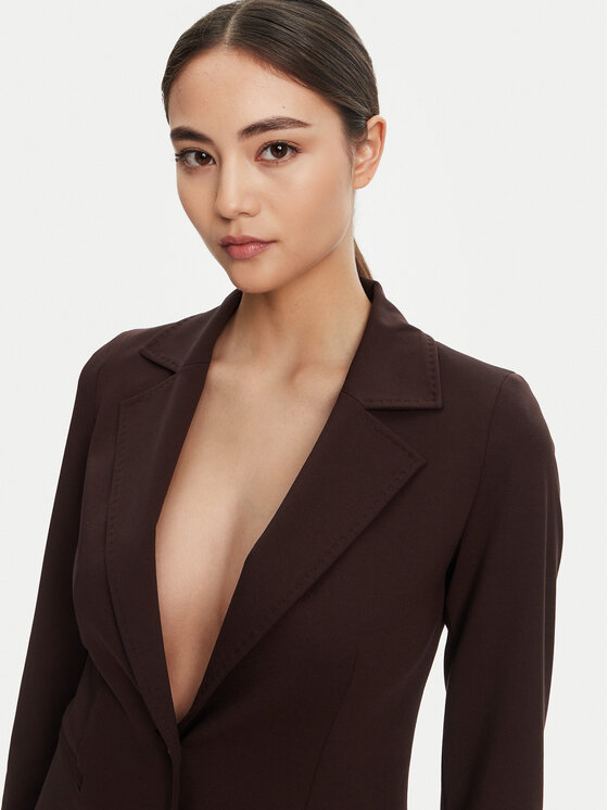 Marella Marella Giacca da abito Debutto 2523916034 Marrone Regular Fit