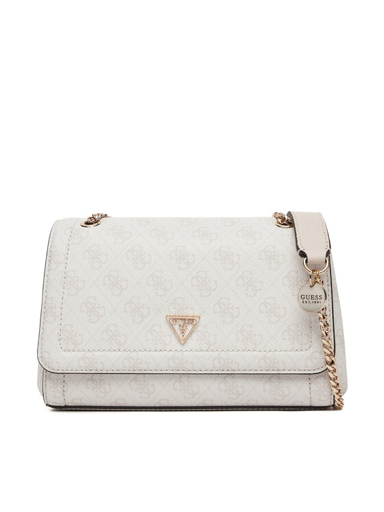 Geantă Guess Noelle II HWBG96 72210 Écru