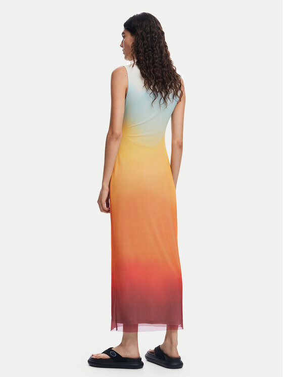Desigual Desigual Haljina za svaki dan 24WWVKXZ Šarena Regular Fit