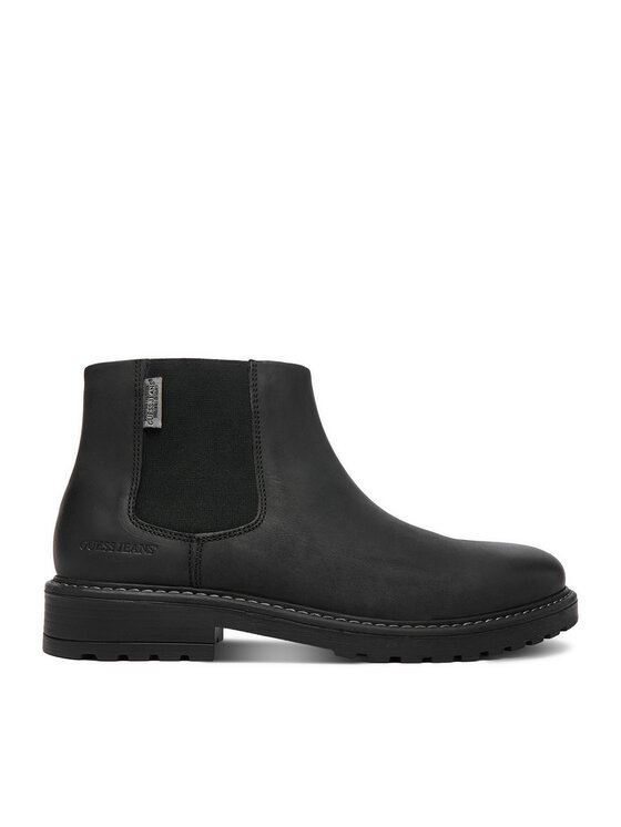 Guess Jeans Guess Jeans Боти тип челси CEO-ARMY-23 MI08 Черен