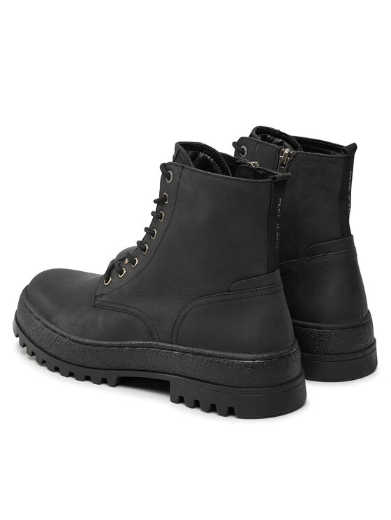 Pepe Jeans Pepe Jeans Pohodni čevlji Lincoln PMS50258 Črna
