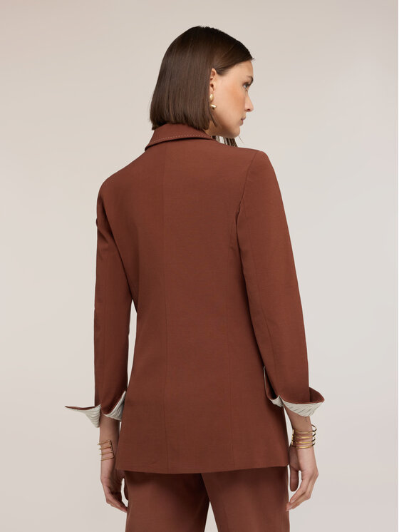 Motivi Motivi Giacca di transizione Q072Q001094N0F2 Marrone Over Fit