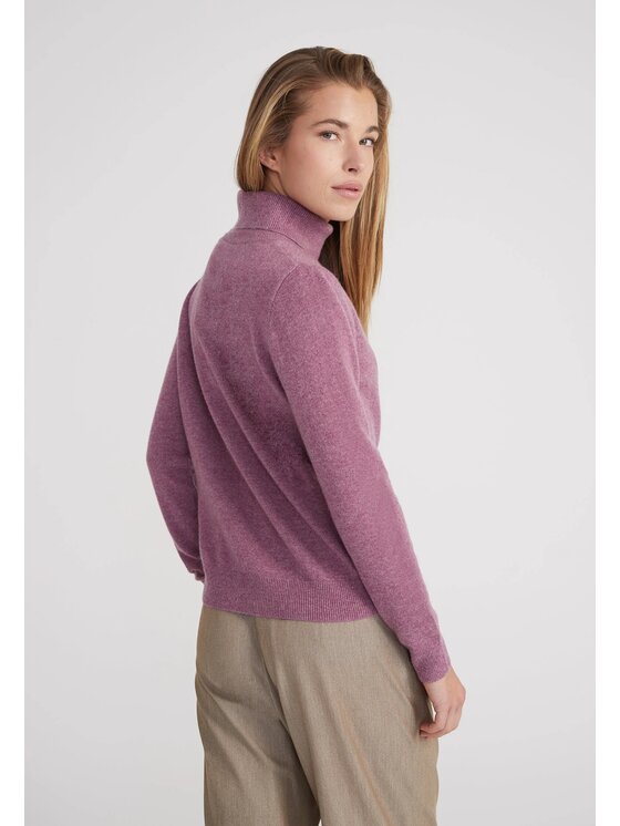 Style Republic Style Republic Golf kaszmiru Różowy ciemny Slim Fit