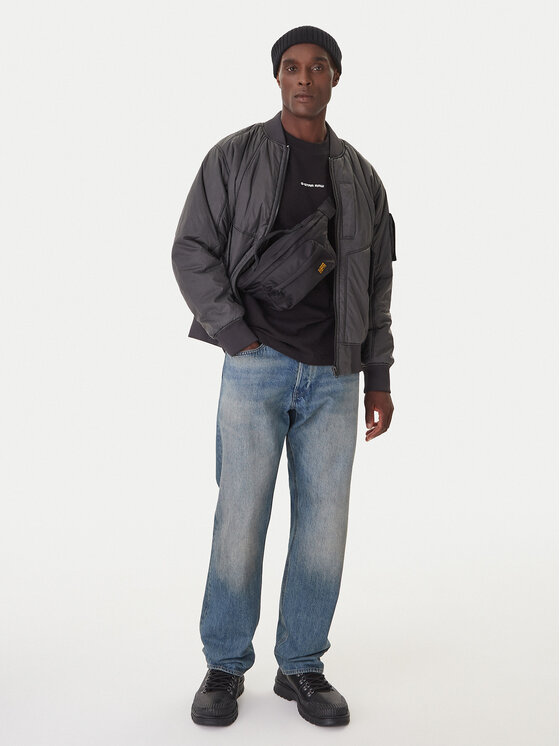 G-Star Raw G-Star Raw Куртка бомбер GA-1 D26882-E063 Сірий Regular Fit