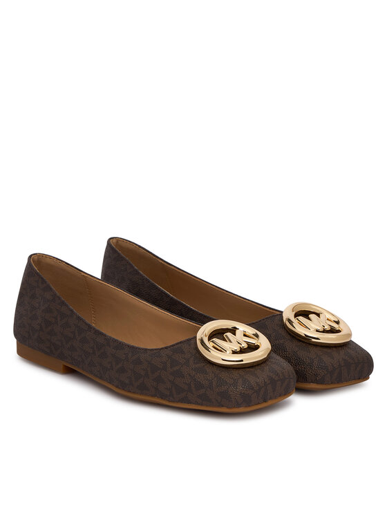 MICHAEL Michael Kors MICHAEL Michael Kors Balerina Milan Flex Ballet 40F5MLFP1B Barna