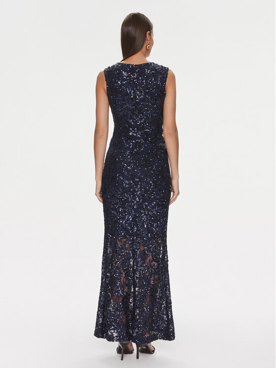 Rinascimento Rinascimento Rochie de seară CFC0117530003 Bleumarin Slim Fit