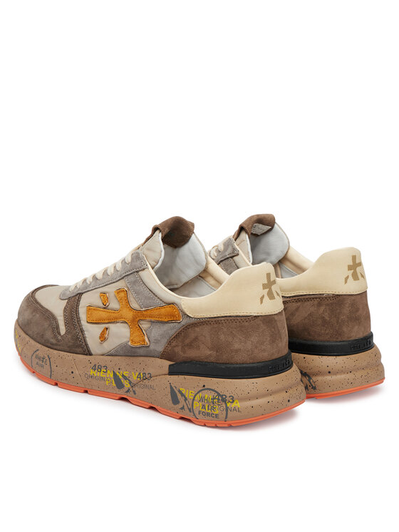 Premiata Premiata Sneakersy Mick Var 7866 Hnědá