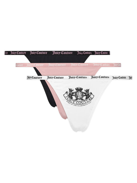 Juicy Couture Juicy Couture Komplektas: 3 siaurikių poros JCTTH225959 Spalvota