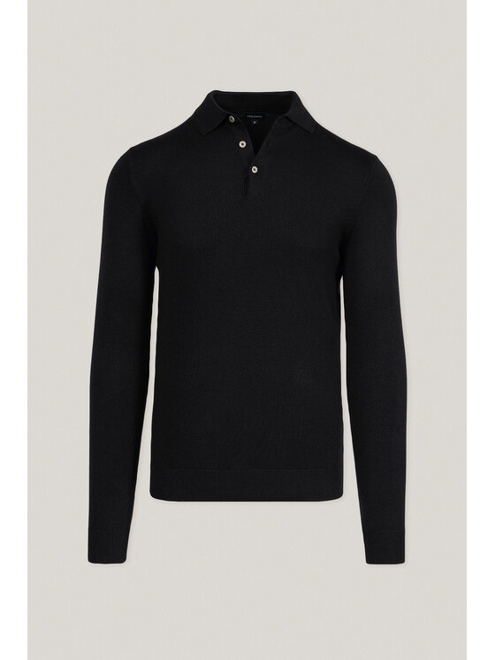 Próchnik Próchnik Sweter PM12 SW073125000010 Czarny Regular Fit