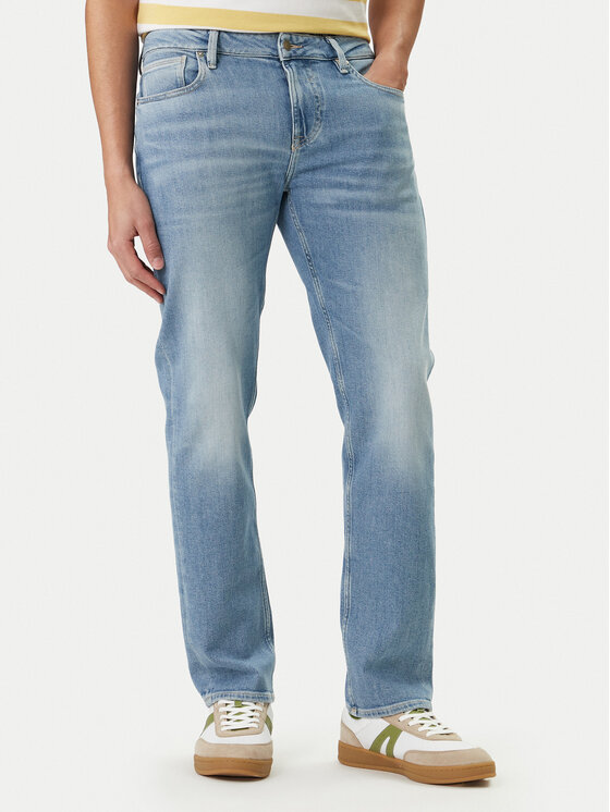 Guess Guess Jeansy Angeles M2YAN2 D4Q43 Modrá Slim Fit