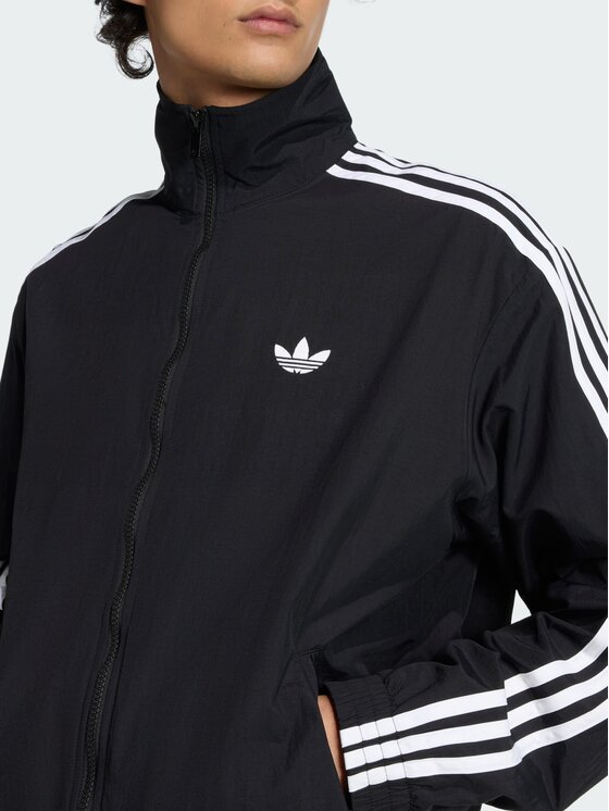 adidas adidas Bluza FIREBIRD WOVEN Czarny Regular Fit