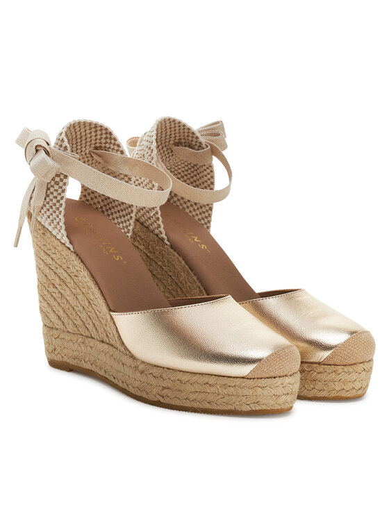 Genuins Genuins Espadrillid Darya G105916 Kuldne