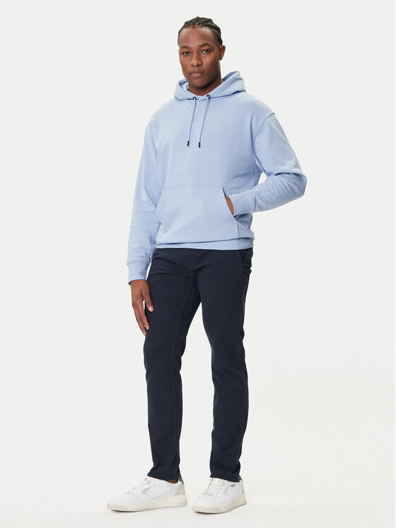 BOSS BOSS Felpa WeSmallhood 50514530 Blu Regular Fit