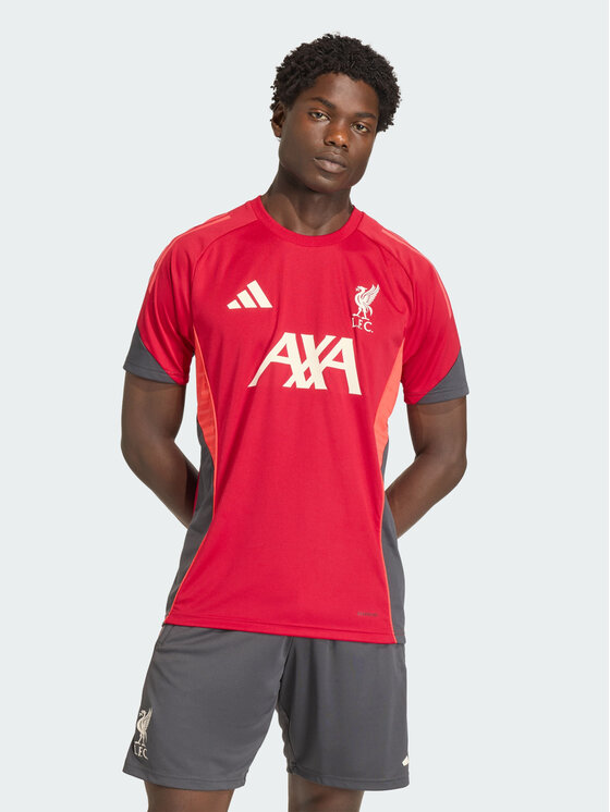adidas adidas Koszulka techniczna 157793 Czerwony Slim Fit