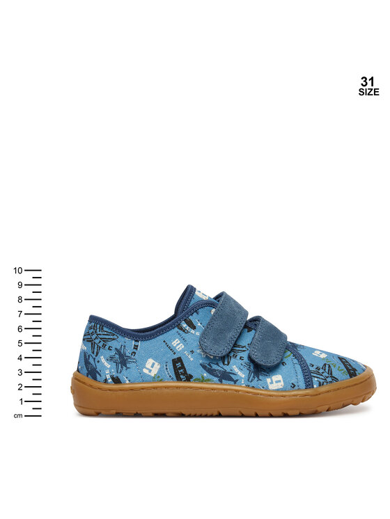 Froddo Froddo Papucs Barefoot Canvas G1700440-6 D Kék