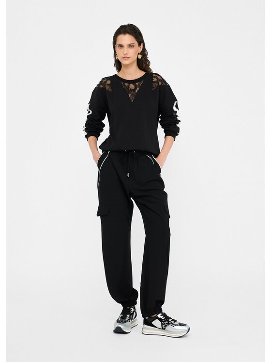 Liu Jo Liu Jo Felpa TF5008J452303N66 Nero Regular Fit