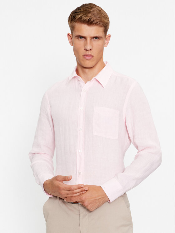 BOSS Boss Camicia Relegant 6 50489344 Rosa Regular Fit