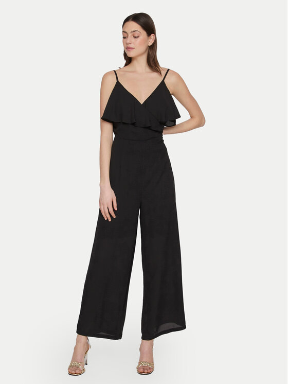 Vila Jumpsuit Elke 14093630 Nero Regular Fit, taglia : 36