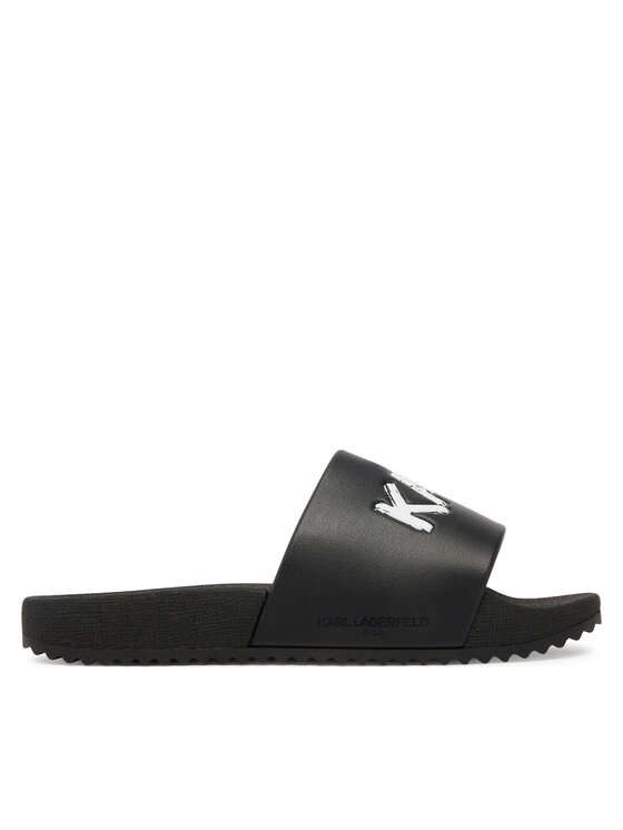 KARL LAGERFELD KARL LAGERFELD Šľapky Z31178 S Čierna