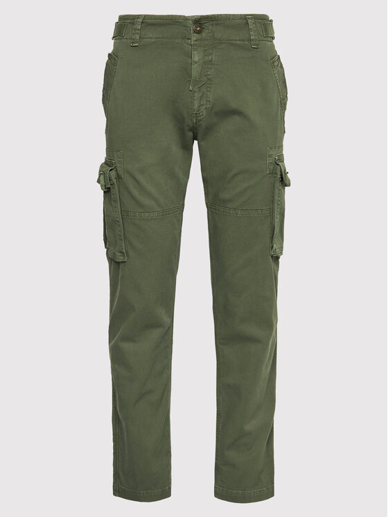 Aeronautica Militare Pantaloni di tessuto 221PA1484CT2960 Verde