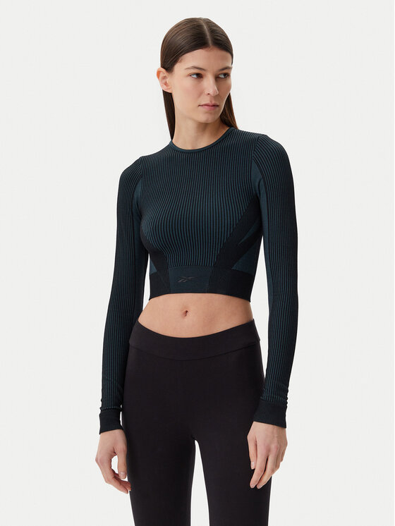 Reebok Reebok Tricou tehnic LAB Seamless 118570 Negru Slim Fit