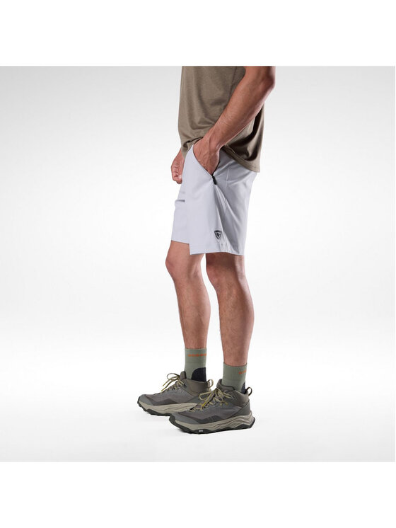 Rossignol Rossignol Szorty sportowe M Stretch Chino Short 7' Szary jasny Regular Fit