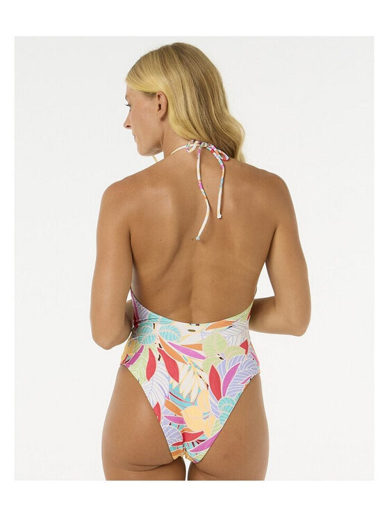 Rip Curl Rip Curl Strój kąpielowy Cala Vadella Cheeky One Piece Kolorowy