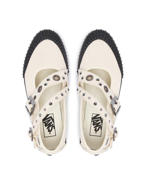 Vans Vans Pusbačiai Mary Jane Straps VN000D9AKIG1 Kreminė