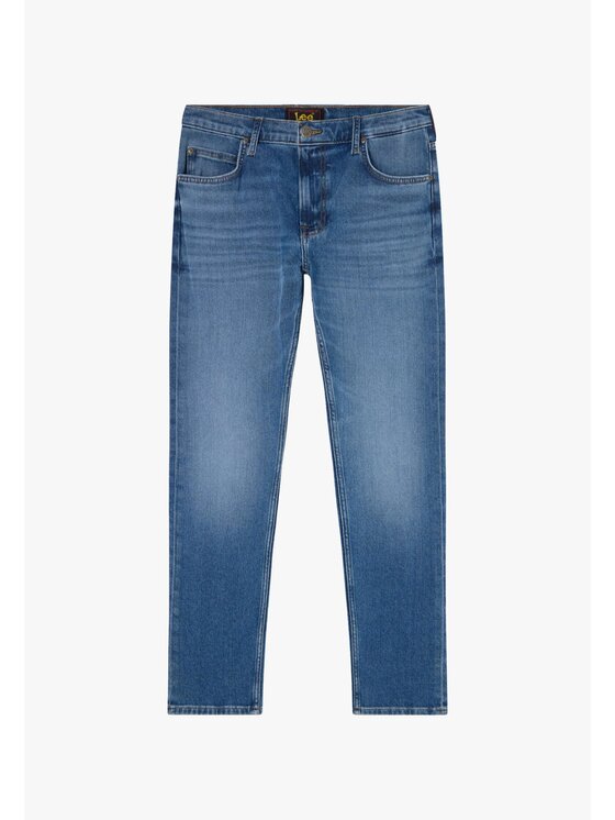 Lee Lee Jeansy 112372613 Niebieski Slim Fit