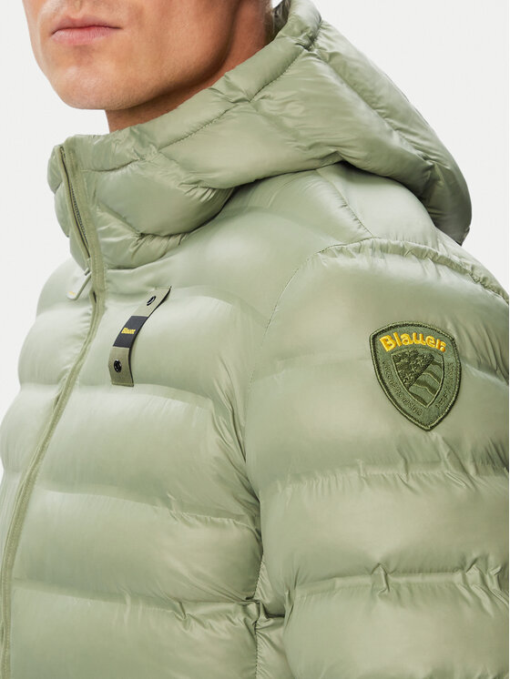 Blauer Blauer Μπουφάν χειμωνιάτικο Charles 26WBLUC02218 Ανοιχτό πράσινο Regular Fit