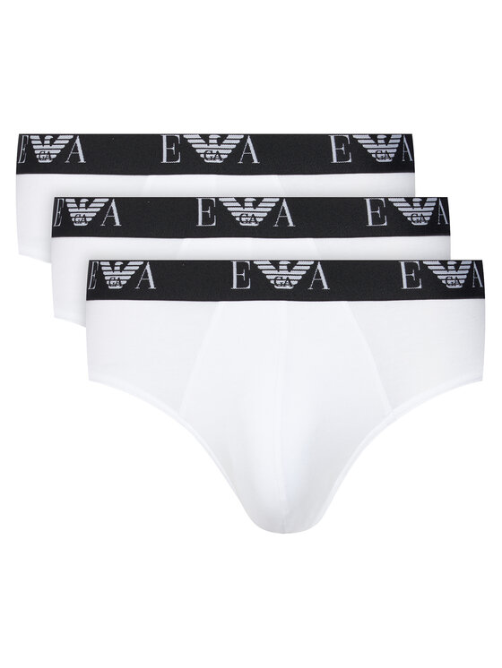 Emporio Armani Underwear Komplet 3 par slipów EM000258 AF14131 M0066 Biały