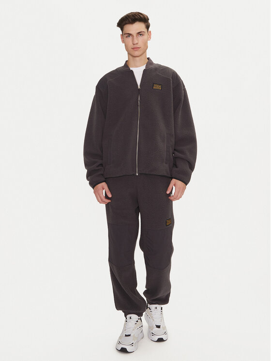 Champion Champion Куртка бомбер 220418 Сірий Regular Fit