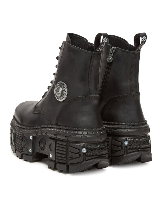 NEW ROCK NEW ROCK Botine M-OVERZTANK001-C1 Negru