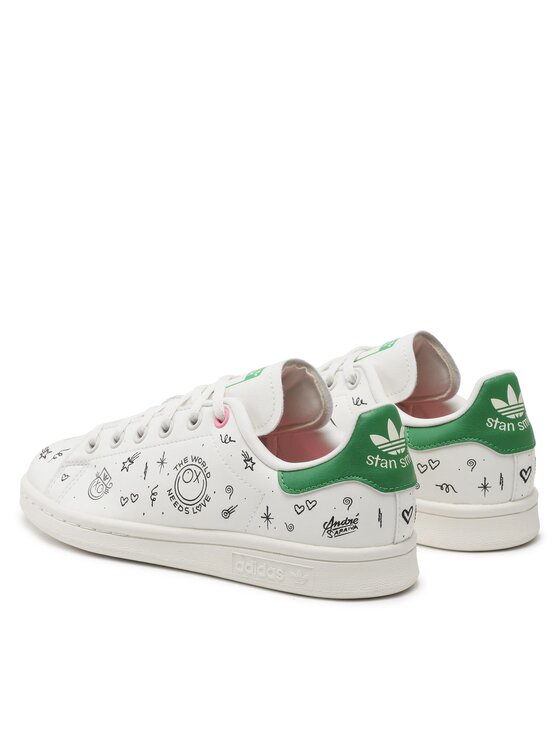 adidas adidas Sneakersy Stan Smith J GY1786 Bílá