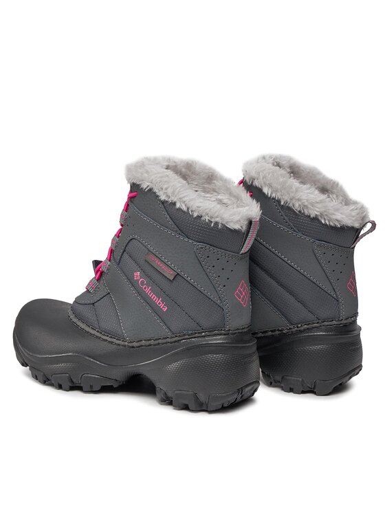 Columbia Columbia Čizme za snijeg Youth Rope Tow™ Iii Waterproof 1637841 Siva