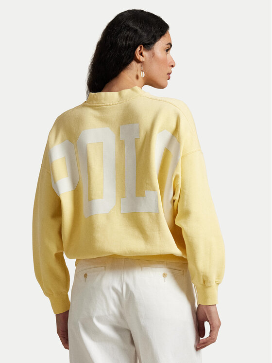 Polo Ralph Lauren Polo Ralph Lauren Bluză 211965111001 Galben Oversize