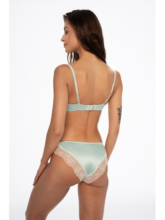 Esotiq Esotiq Biustonosz push-up 41349-65X Zielony