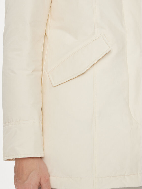 Woolrich Woolrich Μπουφάν πουπουλένιο Arctic Raccoon CFWWOU0538FRUT0001 Εκρού Regular Fit