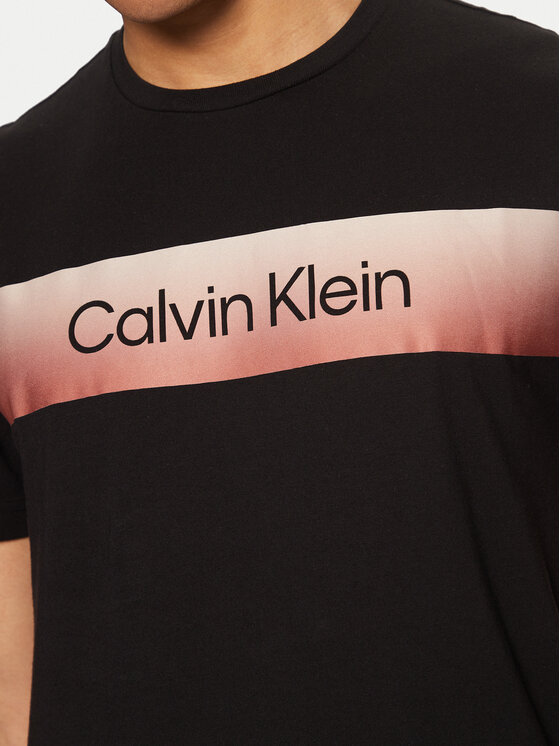 Calvin Klein Calvin Klein Тишърт K10K114163 Черен Regular Fit
