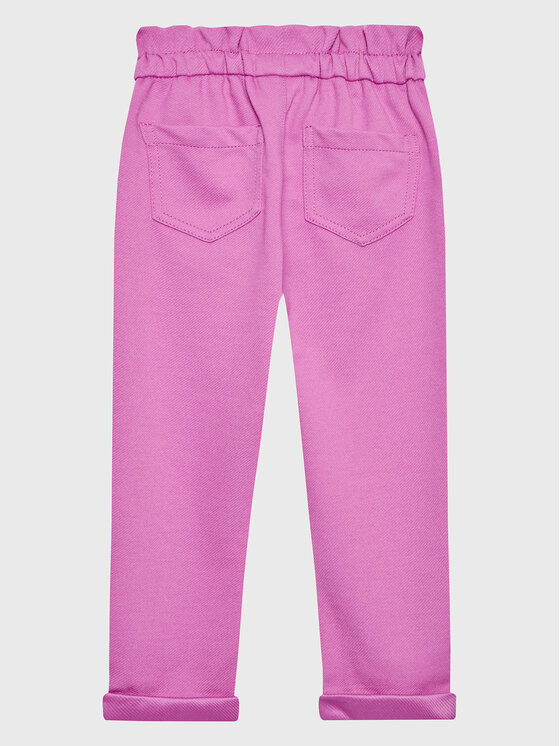 United Colors Of Benetton United Colors Of Benetton Текстилни панталони 4LAAGF00B Розов Regular Fit