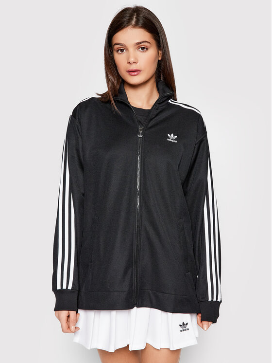adidas adidas Mikina Adicolor Classics HC2062 Čierna Relaxed Fit