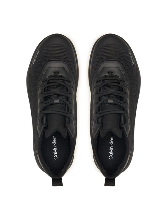 Calvin Klein Calvin Klein Sneakersy Chunky Runner Laceup HM0HM02224 Čierna