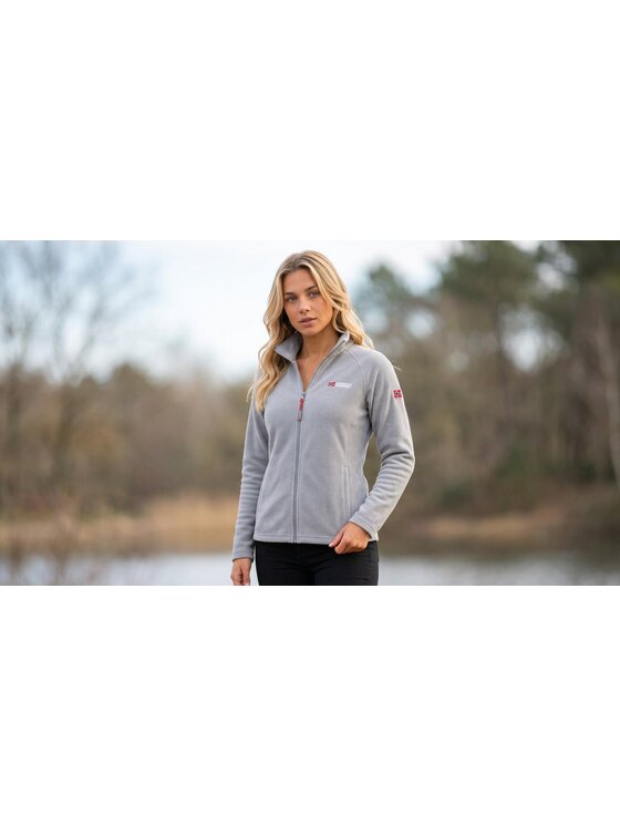 Geographical Norway Geographical Norway Polar WA1719F/GN-LIGHT GREY Szary Reglan Fit