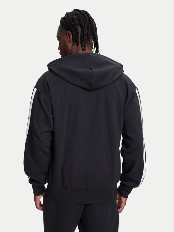 adidas adidas Mikina Essentials 3-Stripes JD1870 Černá Regular Fit