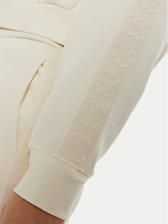 Guess Guess Μπλούζα V4BQ00 KC5O0 Μπεζ Regular Fit