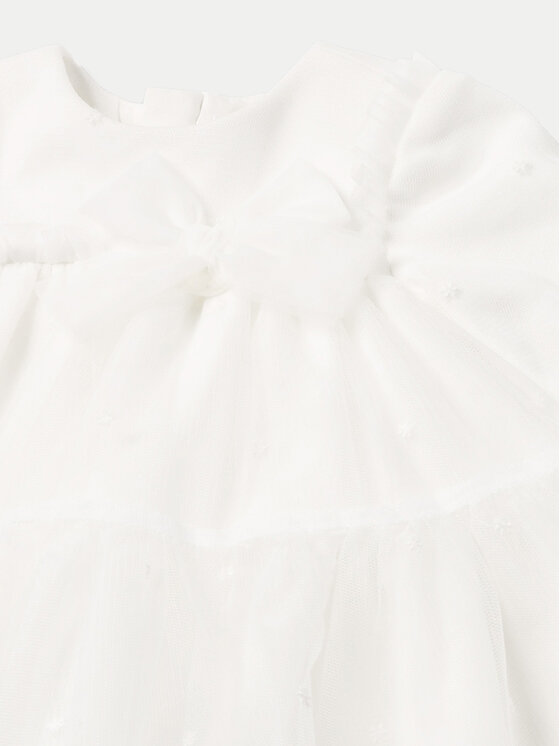Mayoral Mayoral Elegantes Kleid 2805 Écru Regular Fit