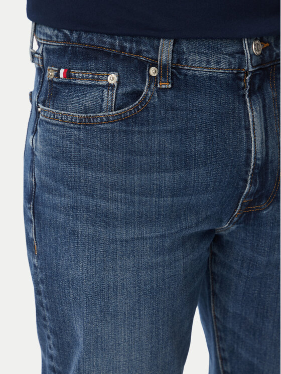 Tommy Hilfiger Tommy Hilfiger Τζιν Denton MW0MW44346 Μπλε Straight Fit