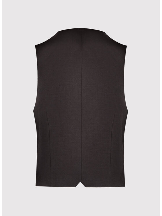 Pako Lorente Pako Lorente Kamizelka garniturowa P26SF-8G-042 Brązowy Slim Fit